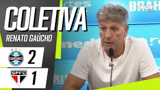 COLETIVA RENATO GAÚCHO  AO VIVO  Grêmio x São Paulo  Brasileirão 2024 [upl. by Adnim]