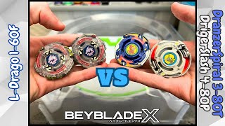 PLASTIC vs METAL LDrago 160F vs DranzerSpiral 380T and DrigerSlash 480P  Beyblade X [upl. by Morrison]