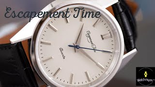 Escapement Time Dress Watch A King Seiko Homage powered by Seiko VH31 Malayalam review  Watchmyon [upl. by Gildus553]