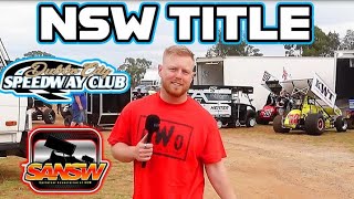 NEW CHAMPION CROWNED  The 2024 NSW Sprint Car Championship Dubbo Speedway [upl. by Der]