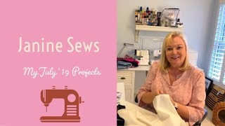 July 2019 Sewing Projects  Plenty E18 [upl. by Nnayllek]