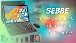 Déballage tablette SEBBE 12 GB RAM [upl. by Nosnibor]