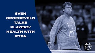 Coach and Former Player Sven Groeneveld on Mental Fitness in Tennis  PTPA [upl. by Eynenihc]