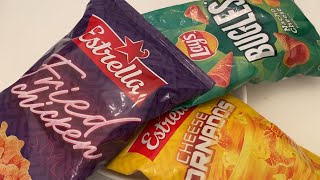 Filling Platter with chips Lays amp Estrella  ASMR Satisfying Relaxing Video asmr chips [upl. by Pfosi]