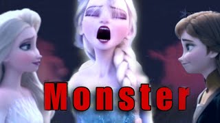 Monster  Elsa AMV Frozen Broadway [upl. by Delmar952]