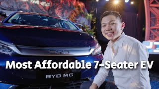 BYD M6 Launch Event in 15 Minutes Most Affordable 7Seater EV MPV [upl. by Sirronal194]