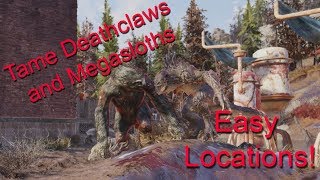 How to Tame in Fallout 76 Locations and Tips for Taming [upl. by Apur]