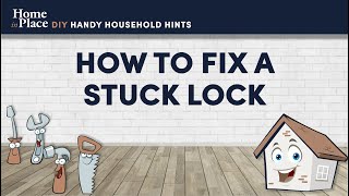 How to Fix a Stuck Lock Key Wont Turn in Lock [upl. by Lednahs813]