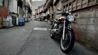 決して多くない人達へ YAMAHA SRX400 in Tottori [upl. by Nyl]