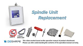 DWX52D  Spindle Unit Replacement [upl. by Iam874]