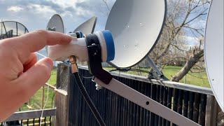 Ku Band Satellite LNB’s how they work and Frequency Setting [upl. by Marjie239]