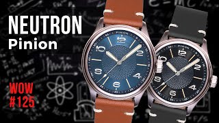 Great Find Pinion Neutron Dress Watch With Guilloché Dial  Watch of the Week Review 125 [upl. by Ilime9]