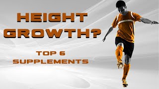 Top 6 Height Growth Supplements That Work Best to Gain Height [upl. by Imar]