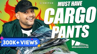 🔥 5 Best Cargo PantsTrousers For Men Cargo Pants Haul Review 2023  Snitch ketch  ONE CHANCE [upl. by Annahvas891]