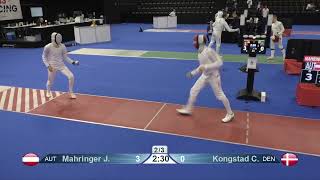 2024 739 T64 31 M E Individual Basel SUI ZCH 8 KONGSTAD DEN vs MAHRINGER AUT [upl. by Corrie]