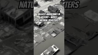 Biggest Hurricanes In History  Worst Natural Disasters hurricane naturaldisaster extremeweather [upl. by Nodab]