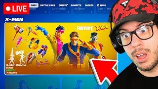 I got the NEW XMEN BUNDLE Early Fortnite Battle Royale [upl. by Erlewine]