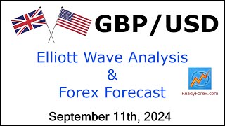 GBP USD Elliott Wave Analysis  Forex Forecast  September 11 2024  GBPUSD Analysis Today [upl. by Arlina206]