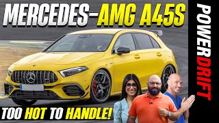 MercedesAMG A45S 4Matic  Worlds Hottest Hatch  First Drive Review  PowerDrift [upl. by Sesylu835]