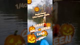 This Halloween Lure MASHES Trout panthermartin fishinglure kayakfishing yakfishing [upl. by Yrok]