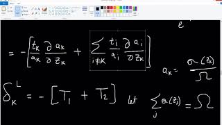 S4Q2 sigmoidal Softmax with cross entropy back propagation [upl. by Nevaeh]