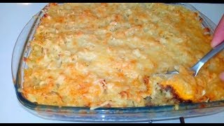 GRATIN DE PÂTE A LA VIANDE HACHÉE FACILE [upl. by Easton]