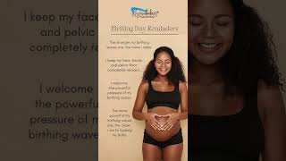 Hypnobabies Hypnobirthing Birthing Day Reminders [upl. by Airtemed]