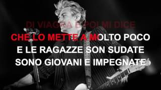 Ligabue  E venerdì non mi rompete i coglioni  Karaoke con testo [upl. by Cornelius]