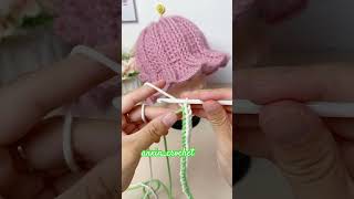 The hat tutorial have been updatedihatcrochet hatmaking crochethat [upl. by Namaj]