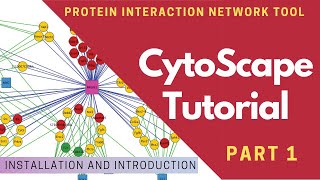 Cytoscape Tutorial  Installation amp Introduction  Part 1 [upl. by Solrac563]