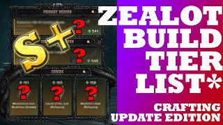 Only the STRONGEST of Zealot Builds  Prepping for the Crafting Update [upl. by Phila]