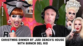 Christmas Dinner at Judi Denchs House with Bianca Del Rio and Katya  The Bald and the Beautiful [upl. by Eulalee]