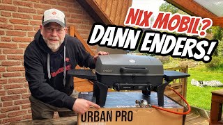 Gasgrill ENDERS URBAN PRO  Unboxing Zubehör und Inbetriebnahme mobiler Grill [upl. by Desdemona]