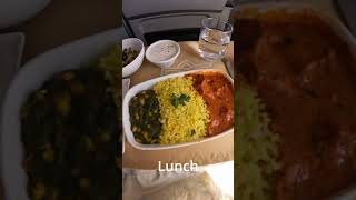 Food in Vistara Business class luxurytravel [upl. by Ttebroc]