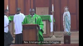 Homily for 15th Sunday Year B at Guantanamo Bay Cuba by Fr Emmanuel Ochigbo [upl. by Wilfrid449]