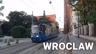 Trams in Wrocław  Poland [upl. by Cis48]