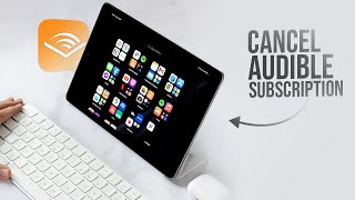 How to Cancel Audible Subscription on iPad tutorial [upl. by Chaffin]