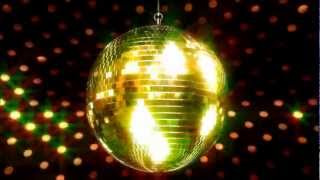 Disco Ball spinning background video FREE DONWLOAD [upl. by Froma]