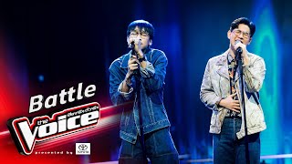 ไกด์ VS เซน  หนอนผีเสื้อ  Battle  The Voice Thailand 2024  20 Oct 2024 [upl. by Terrell]