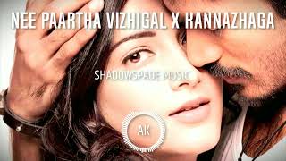 Nee Paartha Vizhigal X Kannazhaga  Remix  Shadow Spade Music [upl. by Nnalyrehc]