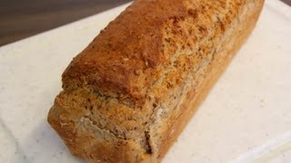 Vollkornbrot selbst gemacht einfach schnell und lecker Schritt für Schritt Rezept  recipe [upl. by Aronel198]