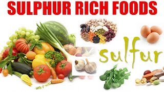 Sulphur Rich Foods  BoldSky [upl. by Bullock]