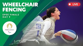 Wheelchair Fencing  Mens amp Womens Epee A amp B  Day 9 [upl. by Nikal]