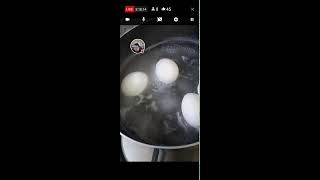 Josefina Adame 18 is liveEnjoy Watching Boiled Egg [upl. by Dhiren]