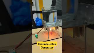 ThermoElectric Generator with Peltier diyproject generator electronic [upl. by Onitnas]