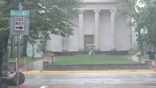 Hurricane Helene brought Rain to Downtown Frankfort Kentucky [upl. by Anyrak]