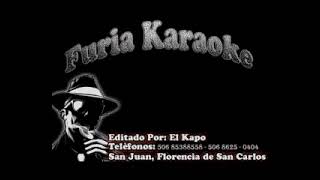 SINTIENDOTE MIA FELIPE PIRELA FURIA KARAOKE [upl. by Outlaw]