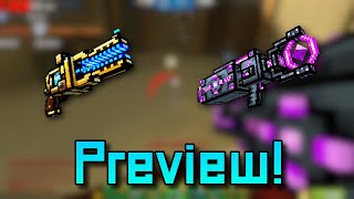 Pixel Gun World  Exterminator amp Dark Matter Generator Preview [upl. by Osicran810]