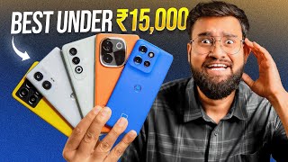 Top 5 Best Mobile Phones Under ₹15000⚡Amazon amp Flipkart Sale 2024  Best Phone Under 15000 😱 [upl. by Carlo]