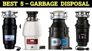 Top 5 Best Garbage Disposal 2024 [upl. by Lesli]